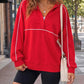 PREORDER: Piped Quarter Zip Pullover  7.20.26