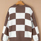 PREORDER: Cozy Checker Sweater 8.10.26