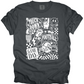 Touch Down Checkered Graphic Tees