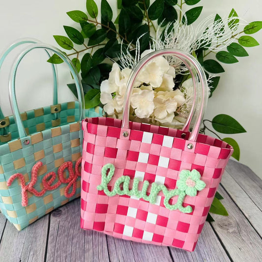PREORDER: Custom Weaved Name Totes 5.12.25