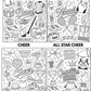 PREORDER: Custom Coloring Blanket (Premade Designs)  7.27.26