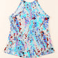 Printed Round Neck Tank Top
