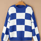PREORDER: Cozy Checker Sweater 8.10.26