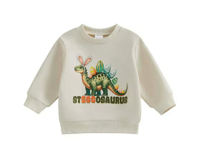 PREORDER: Boys Dino & Chick Graphic Crewnecks 2.23.26