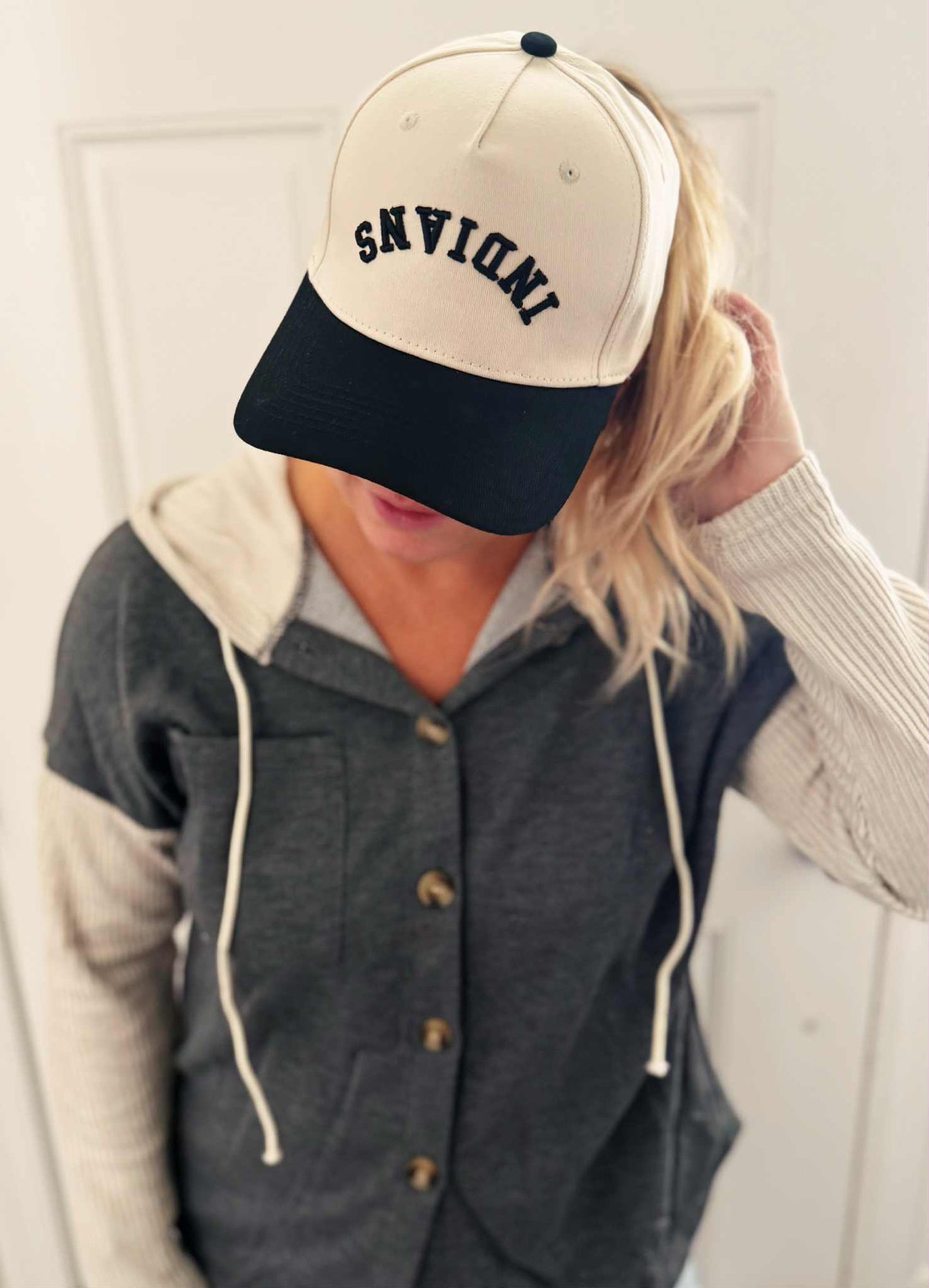 PREORDER: Upside down embroidered hat 10.6.25