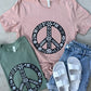 Floral Peace Graphic Tees