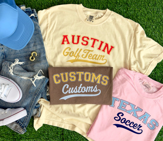 Custom Retro Sports Tee