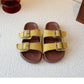 PREORDER: The Bex Double Buckle Kid Sandals 5.12.25