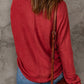 Christmas Tree Round Neck Long Sleeve Top