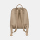 David Jones PU Leather Adjustable Straps Backpack Bag