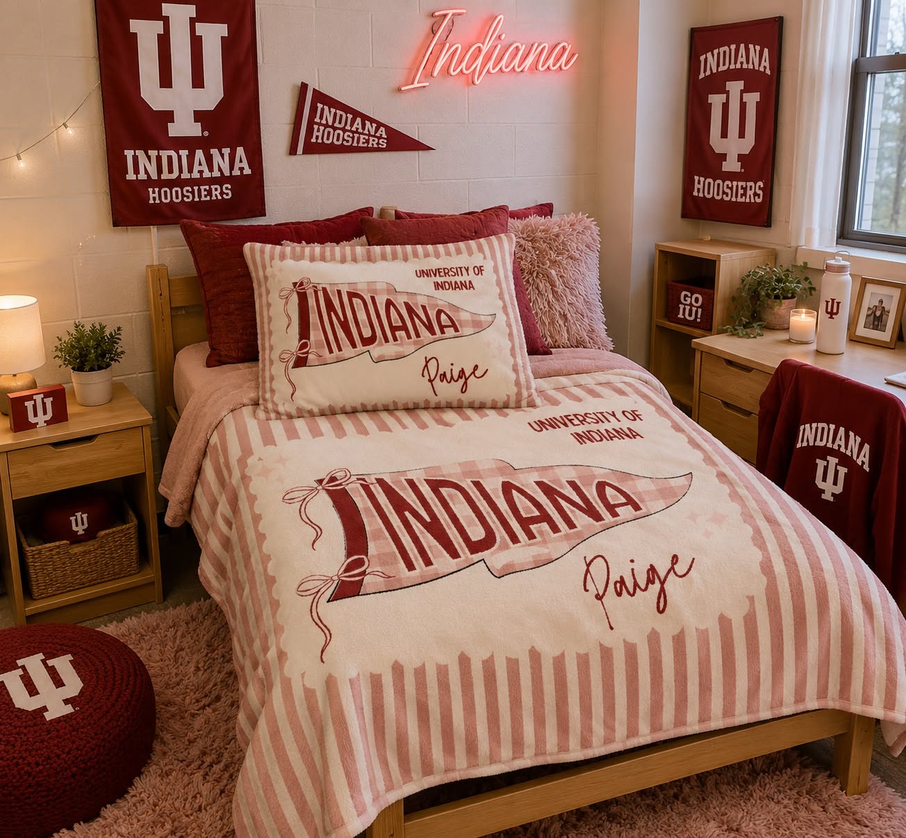 PREORDER: Pennant Flag Fleece Blanket 7.6.26