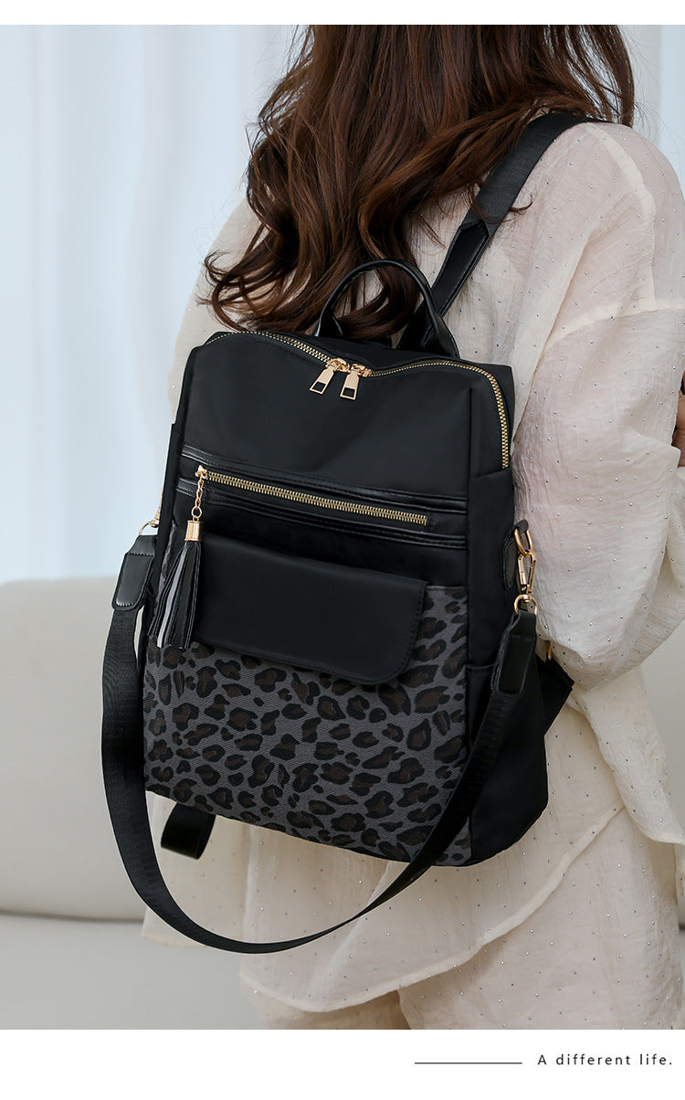 PREORDER: Two Tone Leopard Backpacks  8.17.26