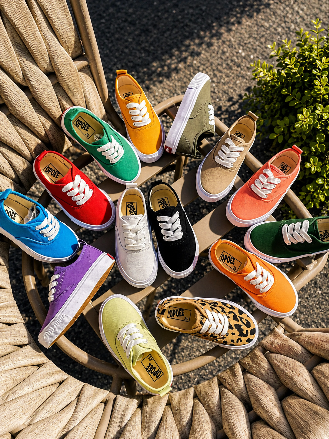 PREORDER: Kid's Canvas Lace-up Shoes  RERUN 7.13.26