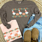Trio Geese Pumpkin Short or Long Sleeve Graphic Tees