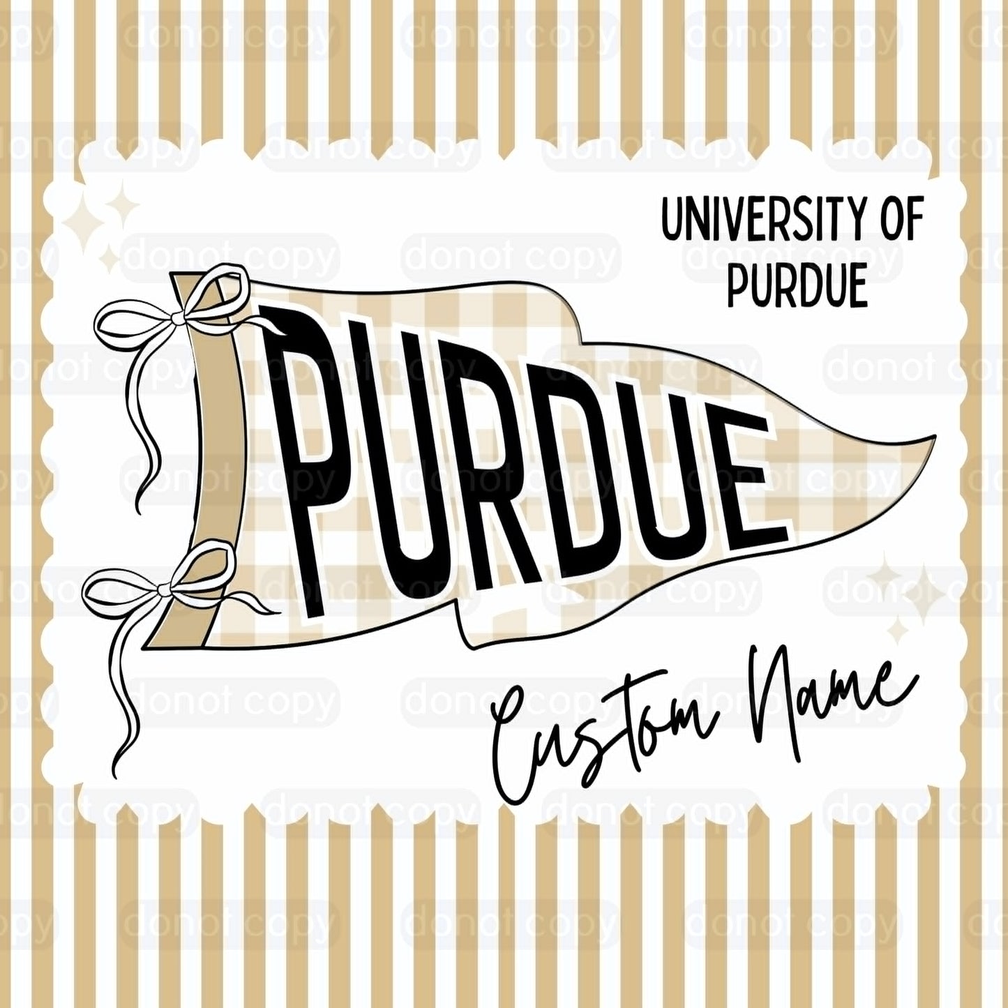 PREORDER: Custom Pennant Flag Pillowcase  7.6.26