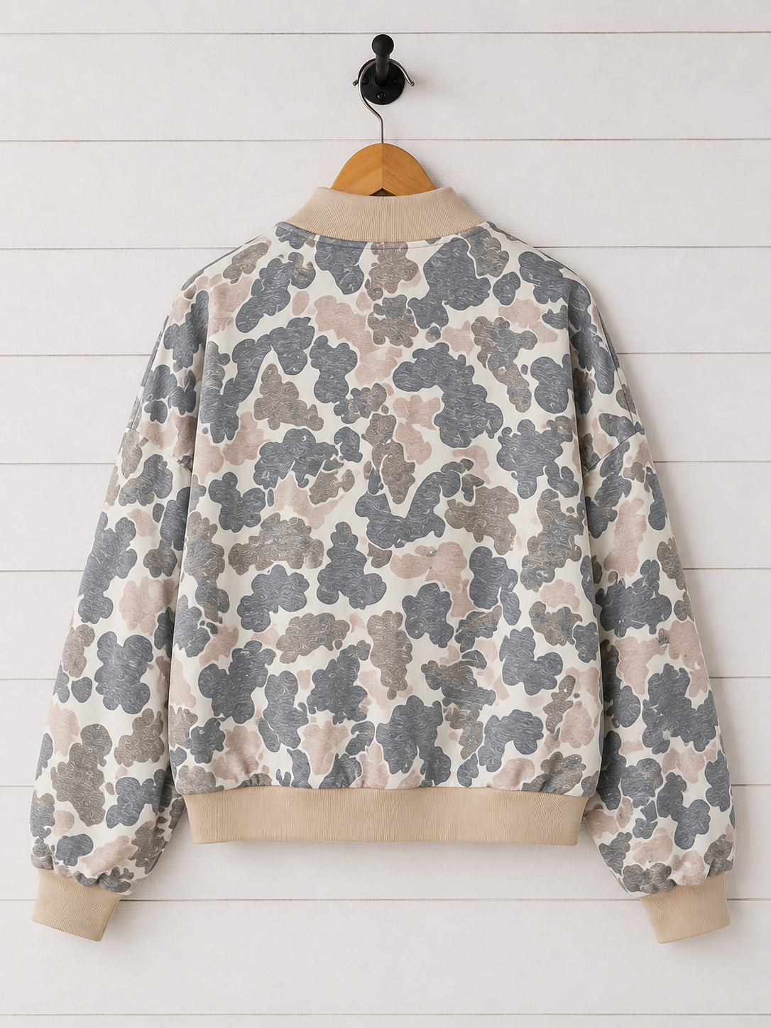 PREORDER: Camo Bomber Jacket  8.17.26
