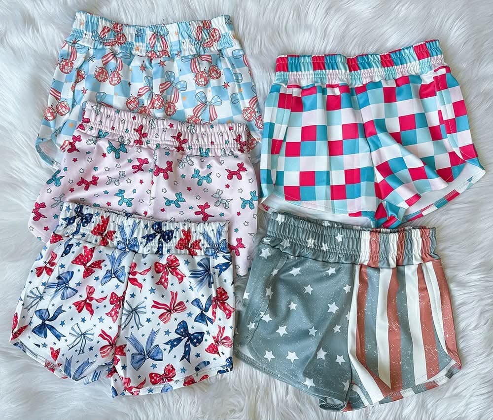PREORDER: High Waisted Summer Shorts (Kids + Adults) 3.23.26