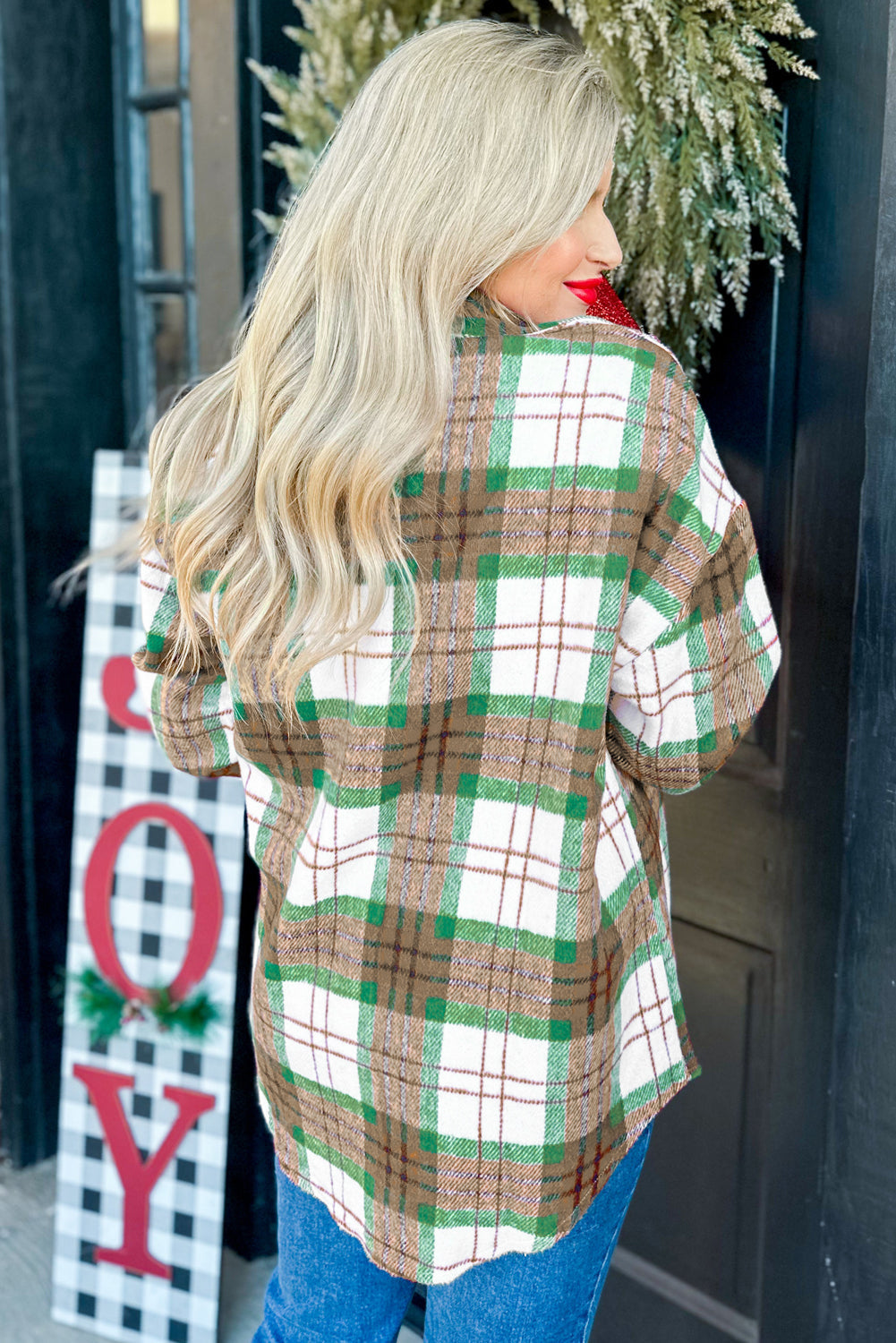 PREORDER: Festive Plaid shirt 10.6.25