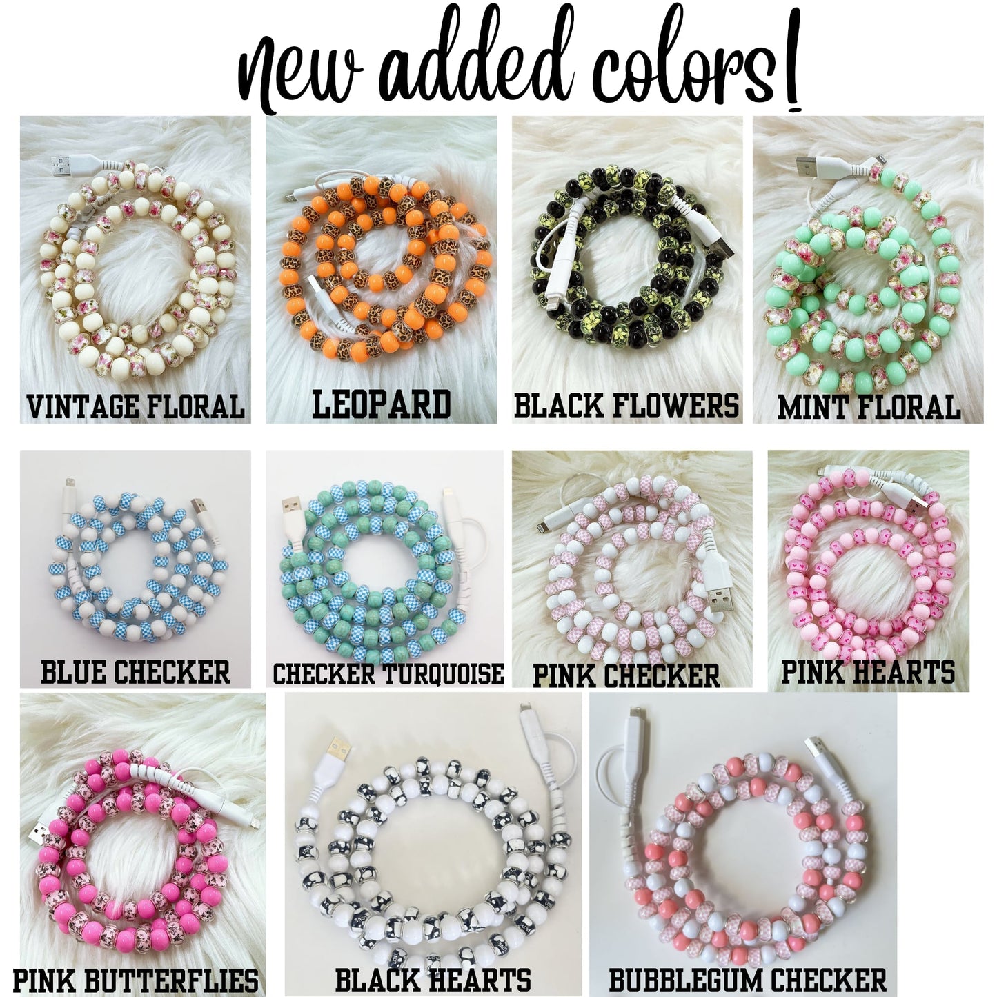 PREORDER: RERUN Dual Beaded Phone Charger 6.29.26