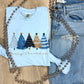 Blue Christmas Short or Long Sleeve Graphic Tee