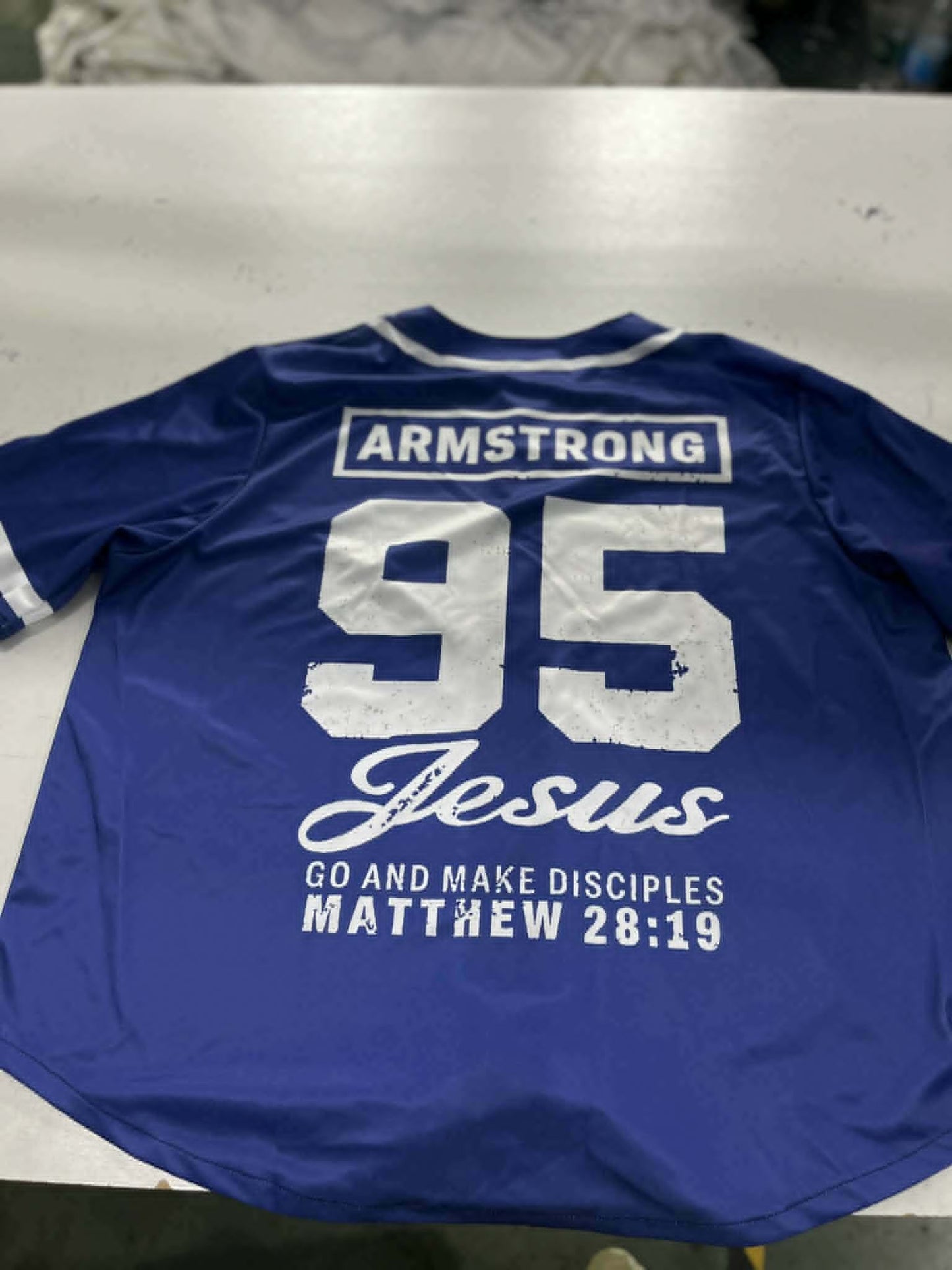 PREORDER: Custom Jersey (Pin Stripe) 07.13.26