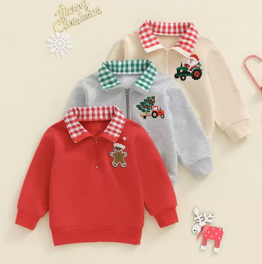 PREORDER: Christmas Kids Pullover 10.6.25