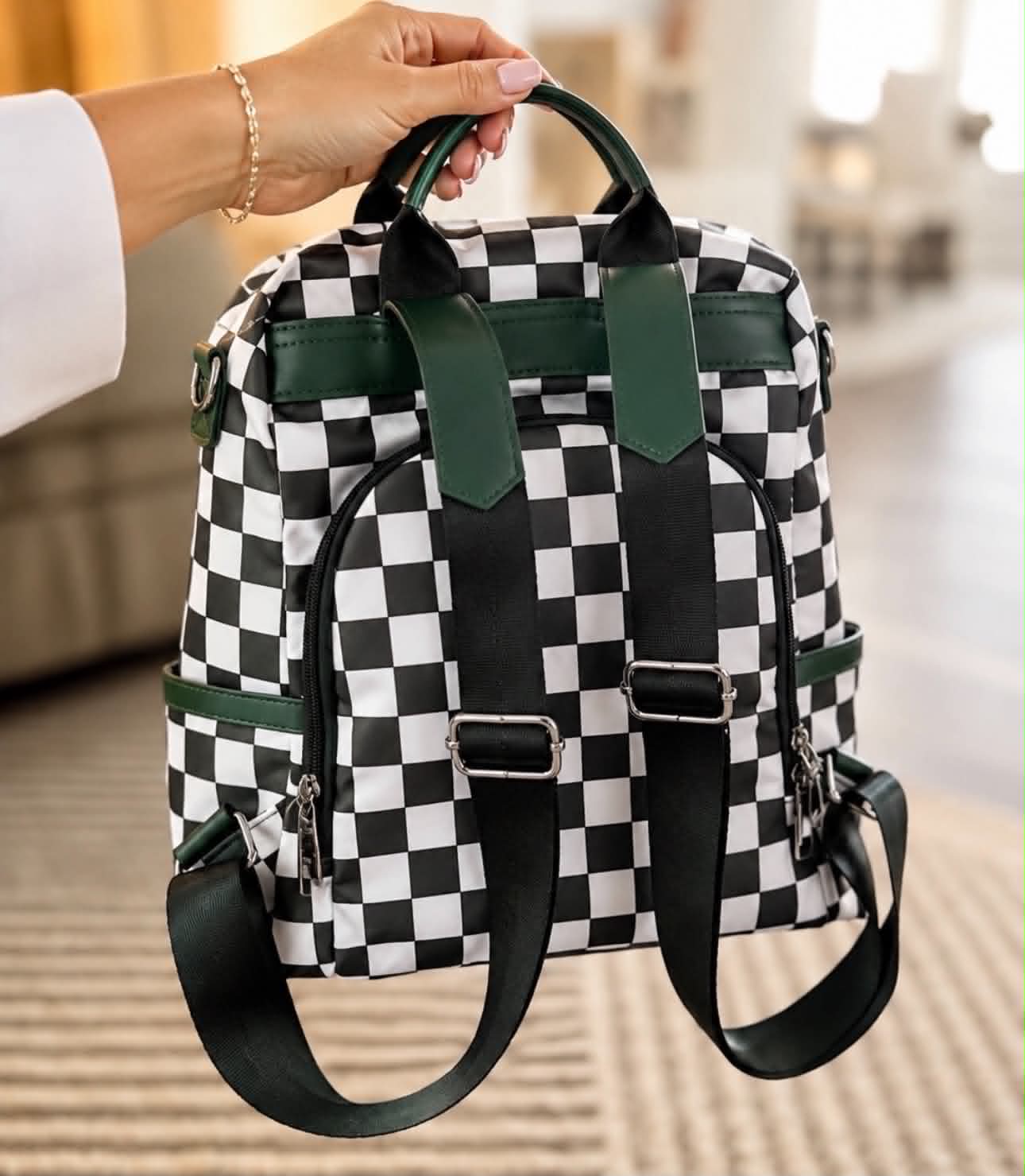 PREORDER: The Camden Check Backpack RERUN 8.10.26