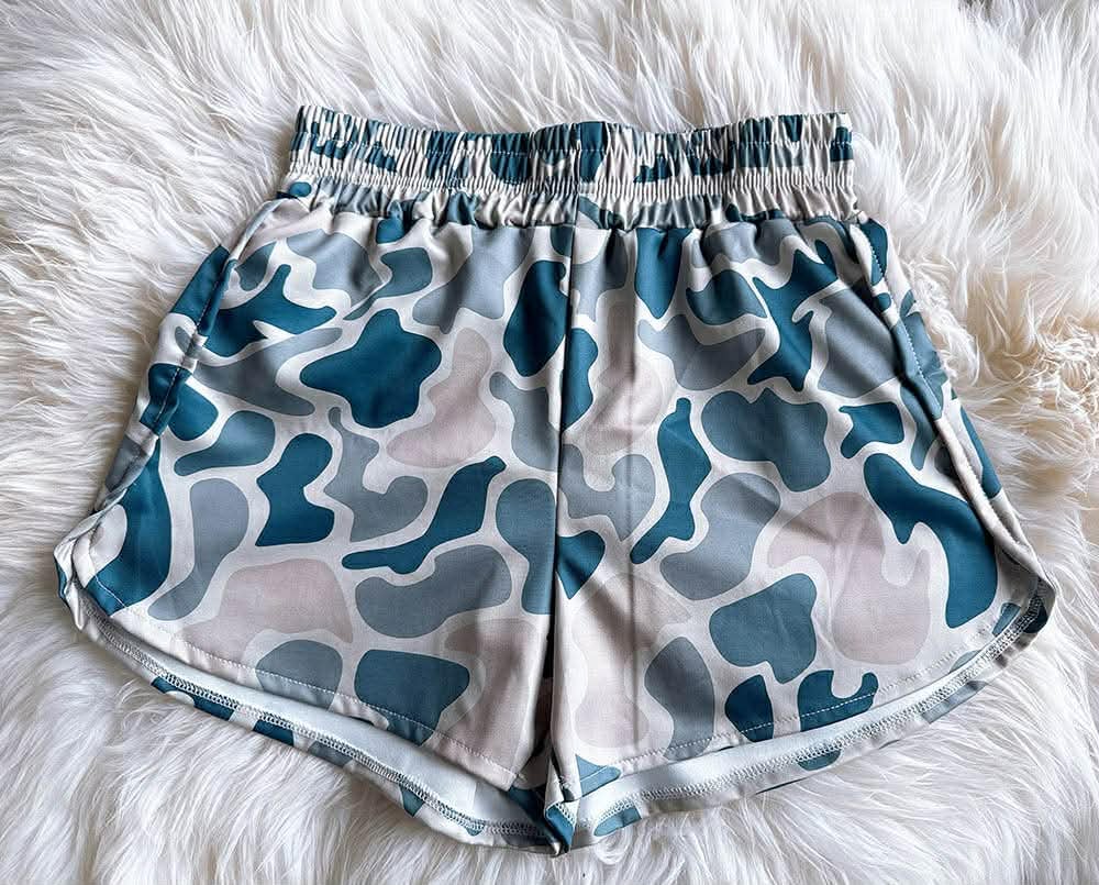 PREORDER: High Waisted Summer Shorts (Kids + Adults) 3.23.26