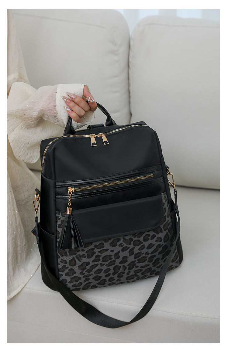 PREORDER: Two Tone Leopard Backpacks  8.17.26