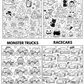 PREORDER: Custom Coloring Blanket (Premade Designs)  7.27.26