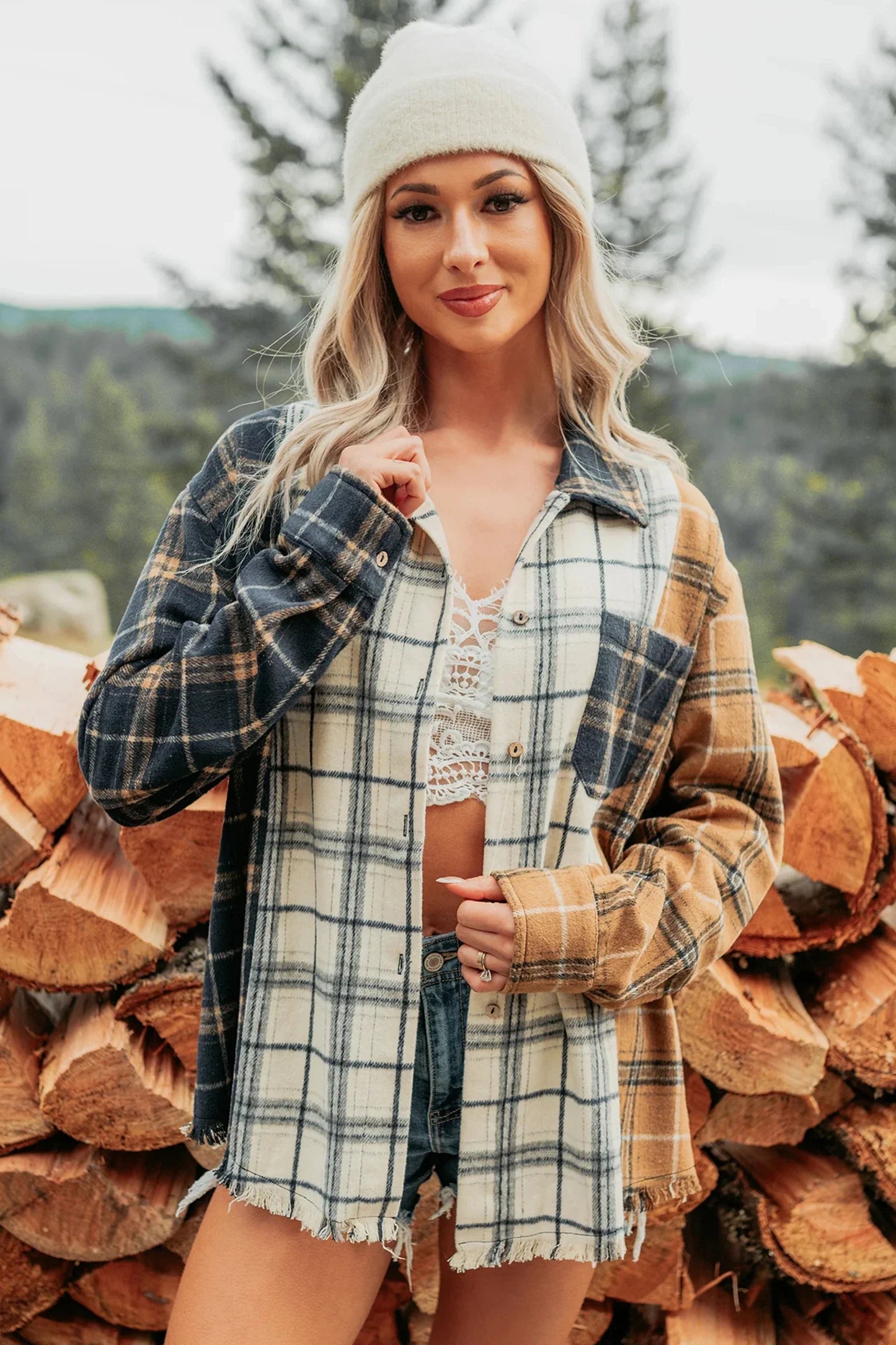 PREORDER: Haisley Multi-Plaid Top  8.3.26