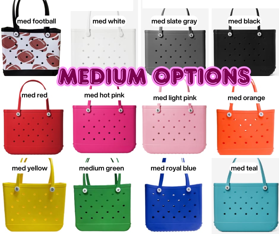 PREORDER: MEDIUM EVA CUSTOM TOTES 11.24.25