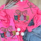 Neon Merry Christmas Tee and Graphic Sweatshirt
