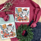 Distressed Santa Nutcracker Short or Long Sleeve Graphic Tees