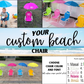 PREORDER: Your Custom Beach Chair 5.12.25