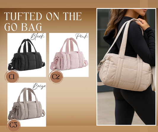 PREORDER: Tufted On The Go Bag 10.6.25