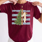 Christmas Cross Crewneck or Tee