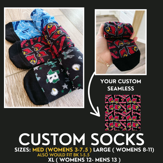 PREORDER: CUSTOM SOCKS 10.6.25