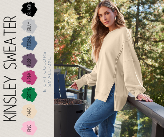PREORDER: RERUN: Kinsley sweater 10.6.25