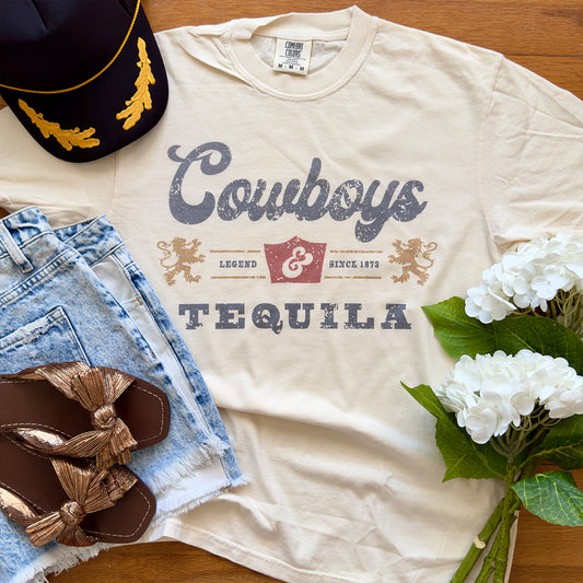 Cowboys & Tequila Graphic Tee