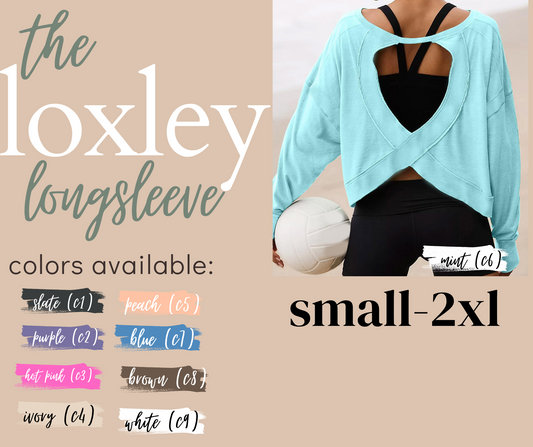 PREORDER: RERUN: Loxley long sleeve 10.6.25