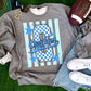 Checkered & Stripes Custom Spirit Sweatshirt or Tee