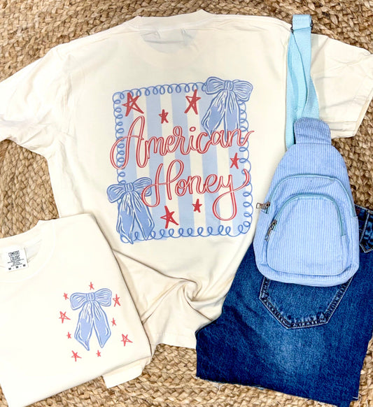 American Honey Graphic tees- Adult & Youth