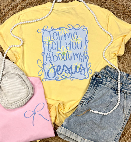 About my Jesus Graphic Tees