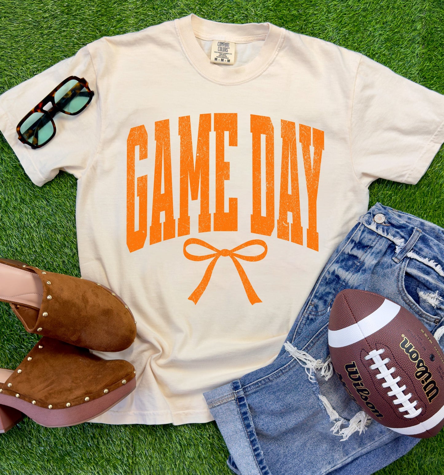 Game Day Customizable Bow Spirit Tee