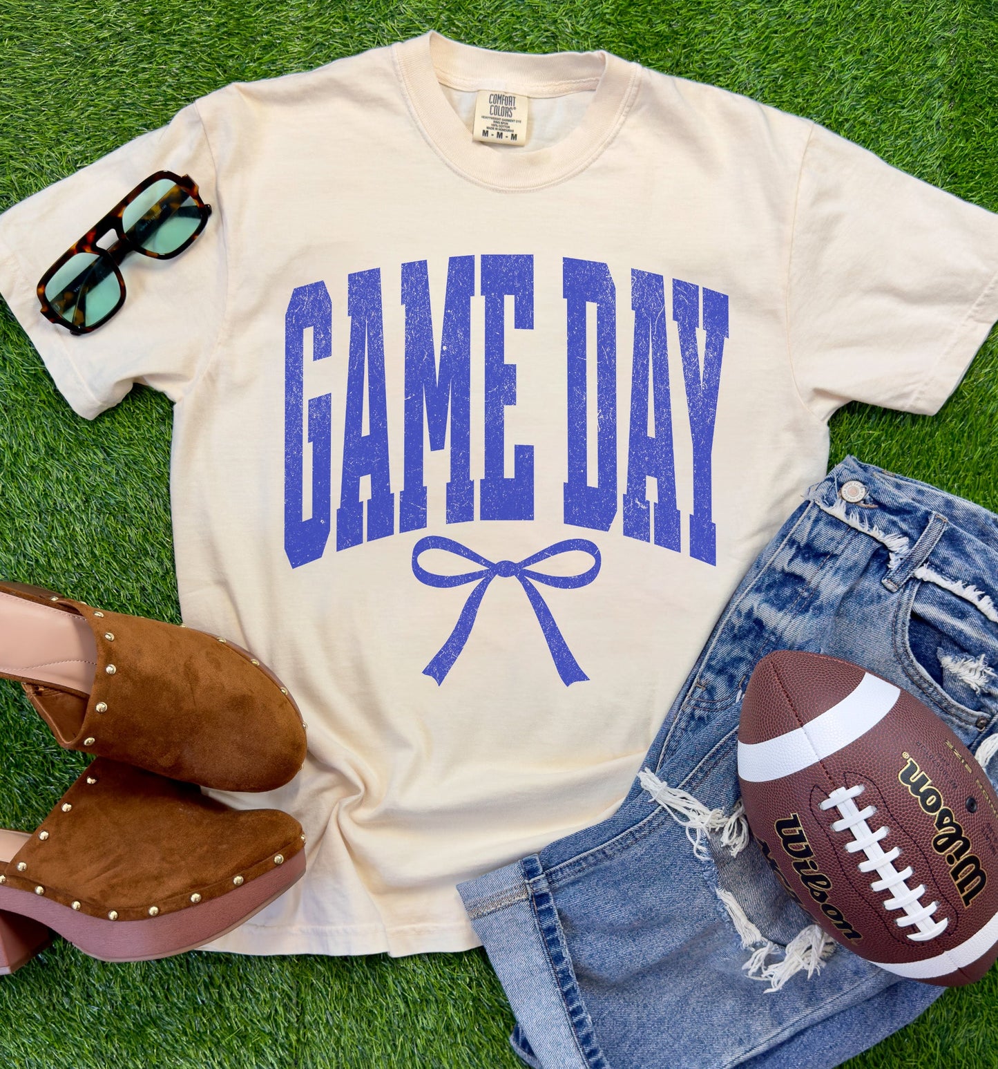 Game Day Customizable Bow Spirit Tee