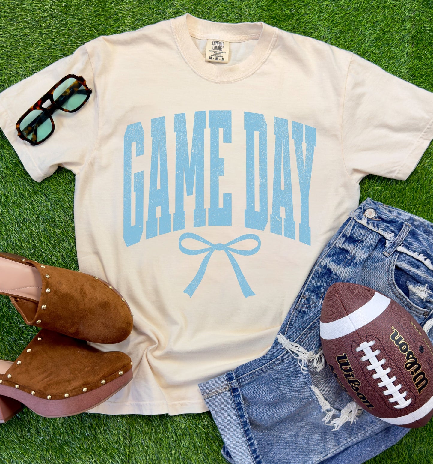 Game Day Customizable Bow Spirit Tee