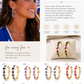 PREORDER: Game Day Hoop Earrings 7.27.26