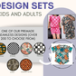 PREORDER: Custom Print TWO PIECE SET ( kids and adults) - custom seamless-mockup 9.15.25
