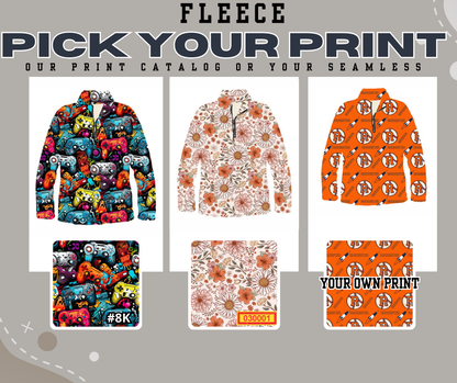 PREORDER: Custom Fleece Pullover RERUN 8.17.26